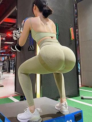 Leggins Mujer Push Up Verde