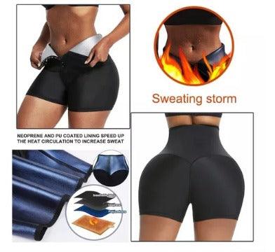 Pantalones Cortos de Sauna para Mujer