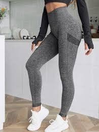 Leggins Mujer Push Up Gris