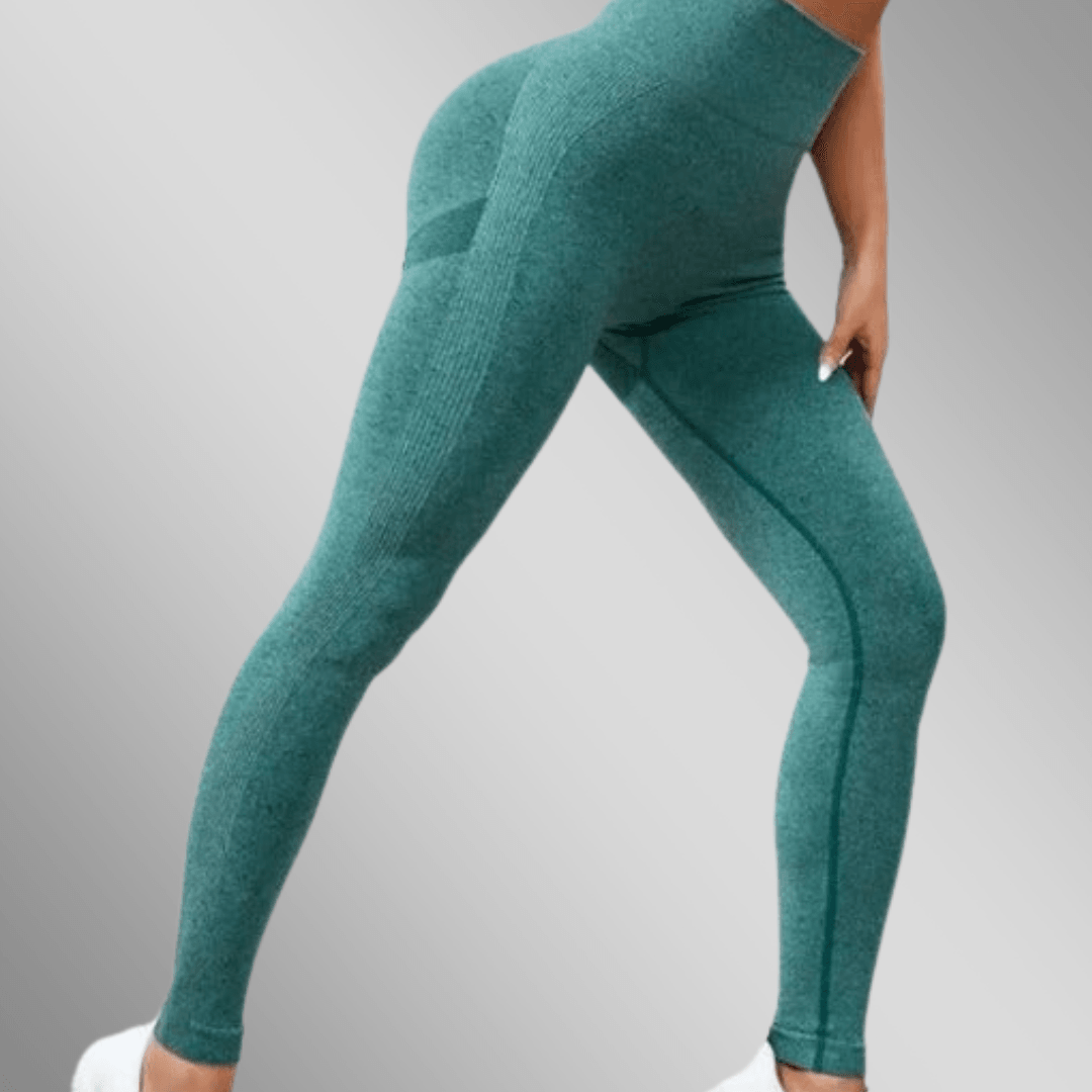 Leggins Mujer Push Up Turquesa