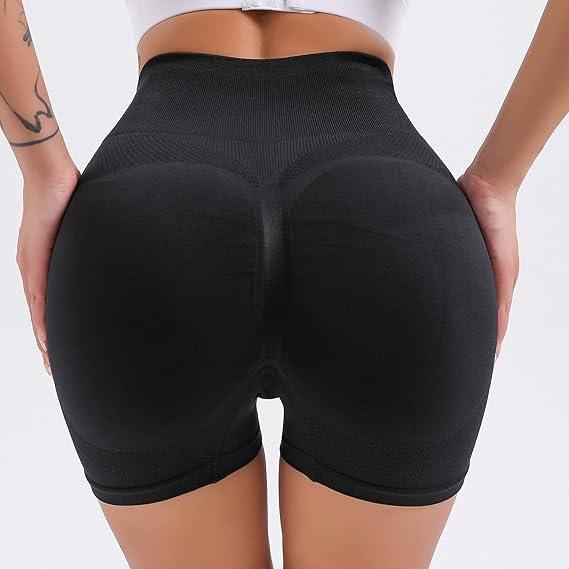 Leggings Corto Elástico Push Up Negro